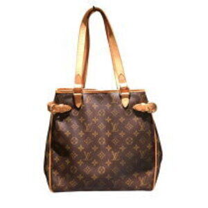 Louis Vuitton Batignolles Vertical Brown Monogram Canvas Shoulder Bag